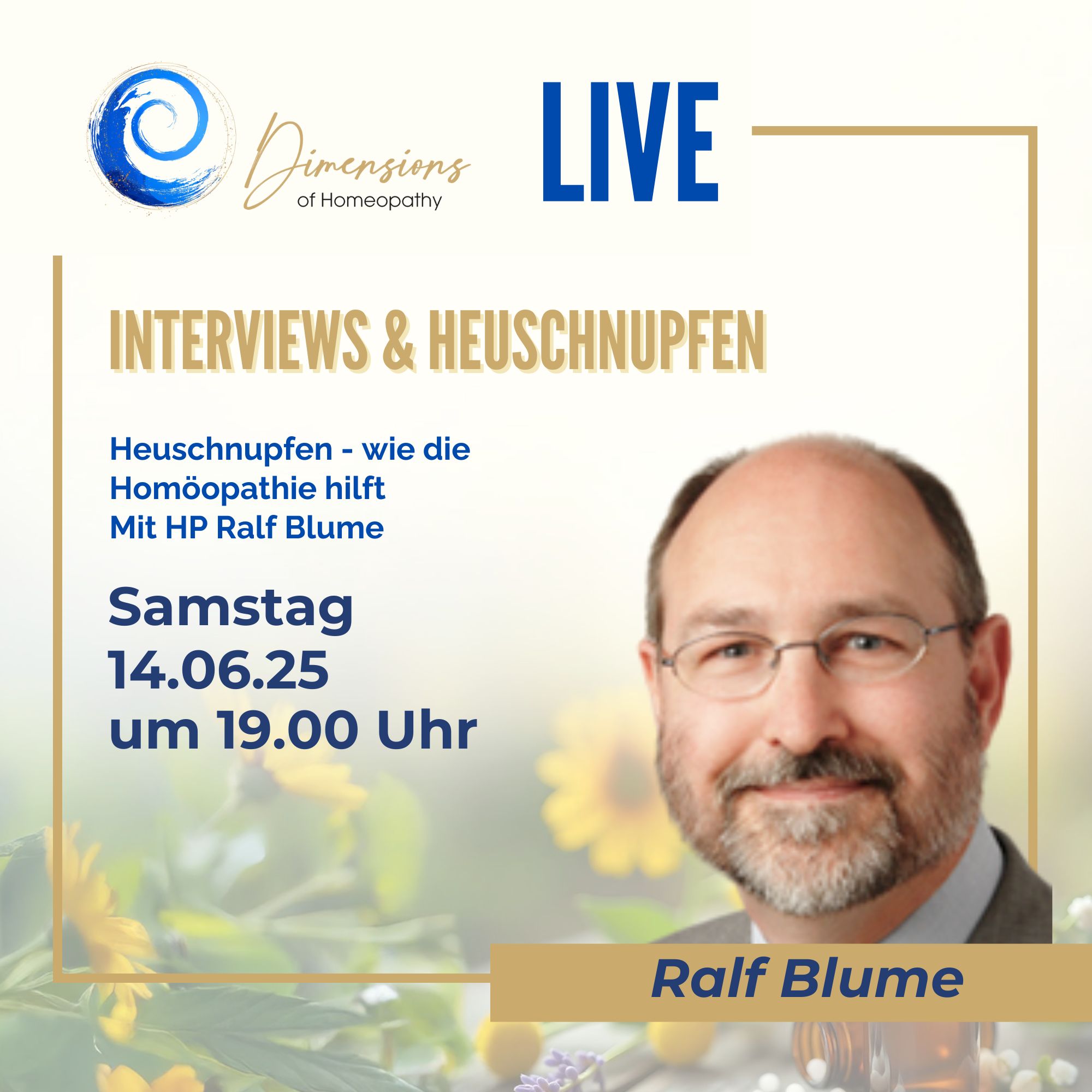 Speaker - Live Abend: Heuschnupfen