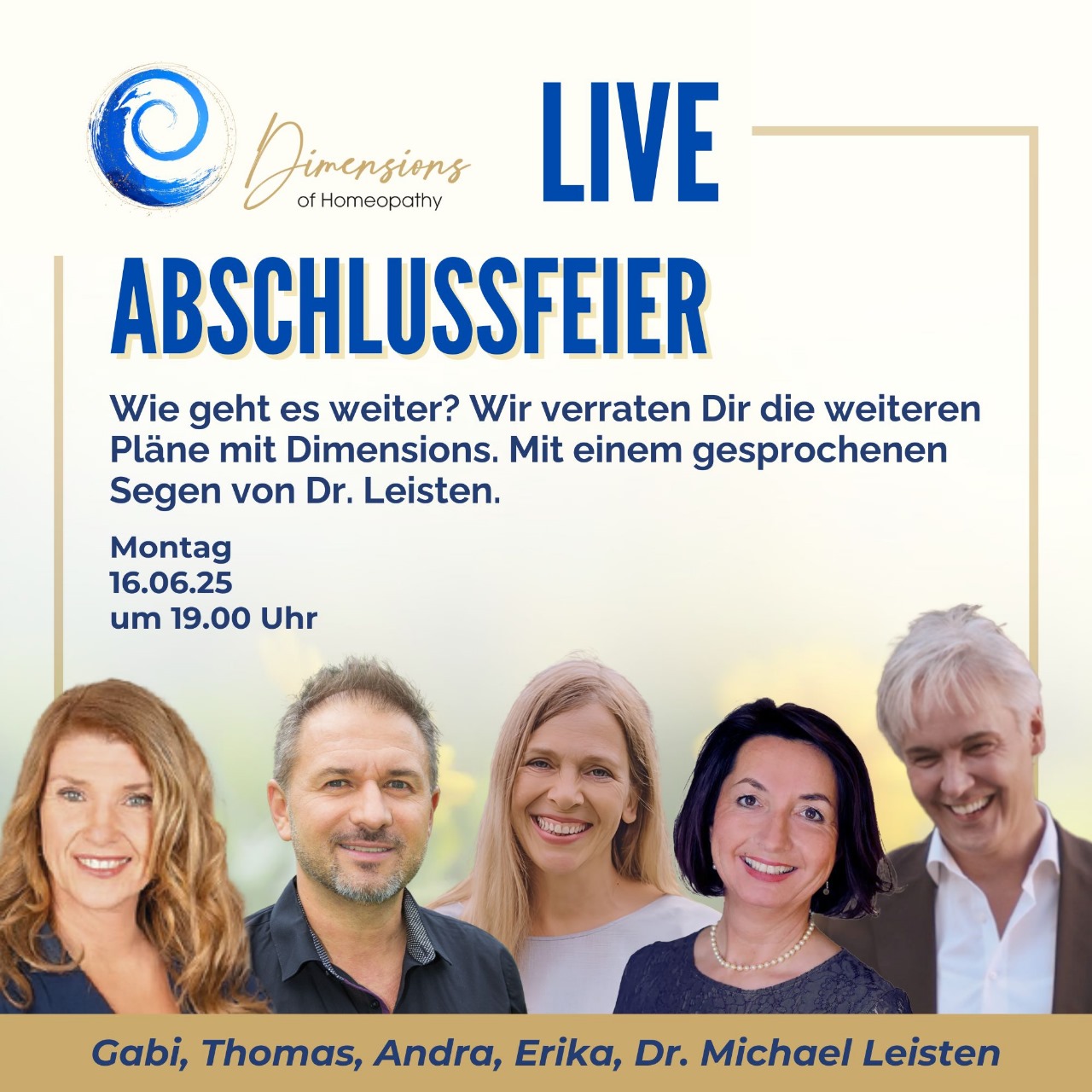 Live - Abschlussfeier
