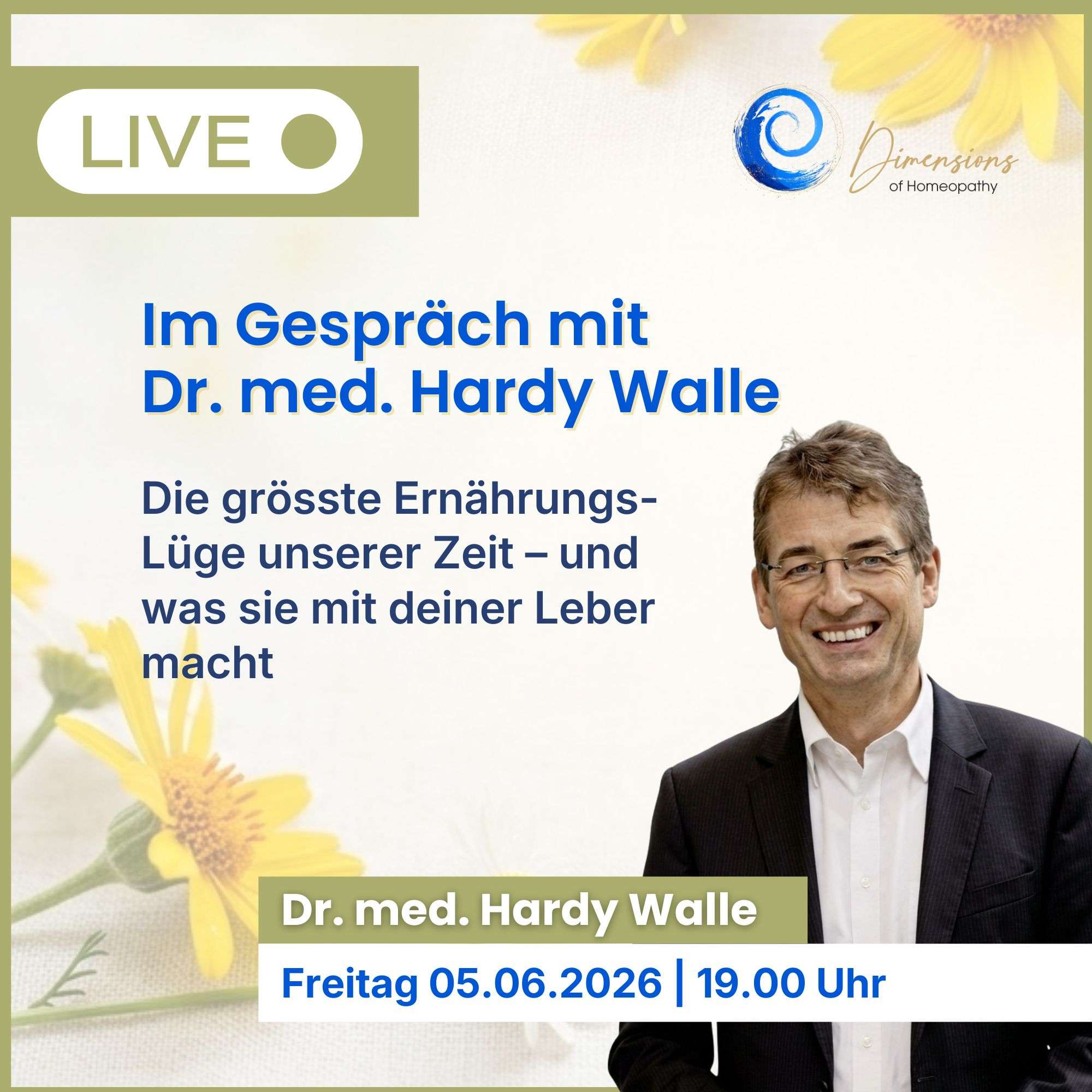 Speaker - Dr. med. Hardy Walle